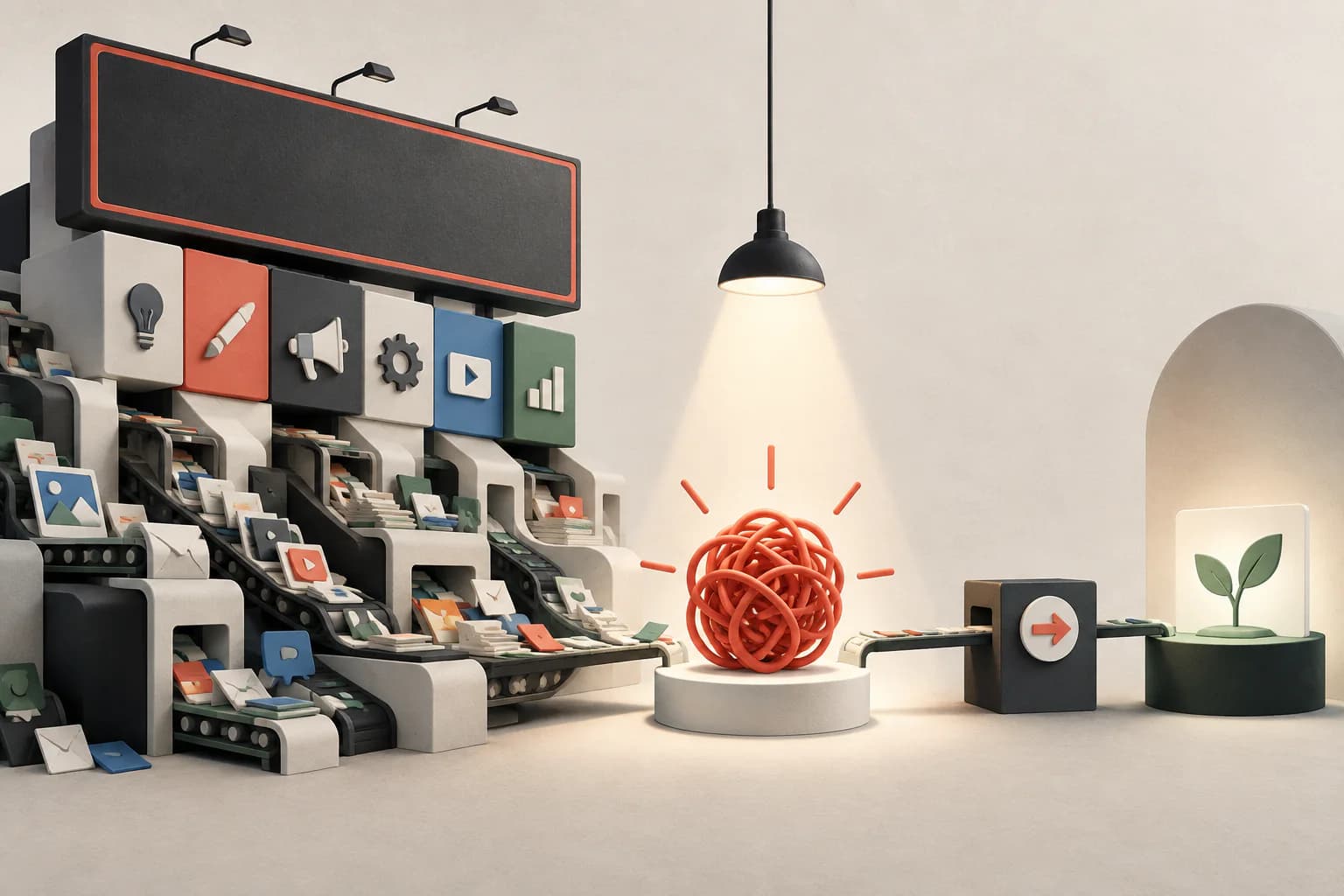 A small agency toolkit is organized around one clearly defined client problem instead of a wall of services.